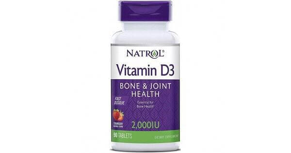 Витамин D3 2000IU Natrol 90таб.