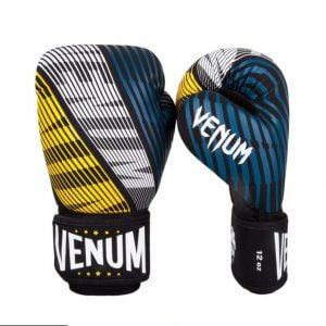 Боксерские перчатки Venum синие оригинальные