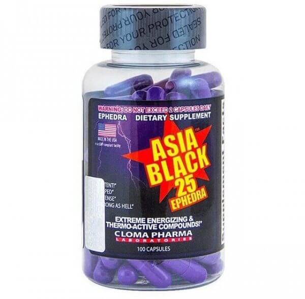 Жиросжигатель Cloma Pharma 100кап. Asia Black азия блек