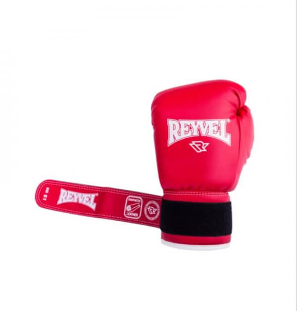Боксерские перчатки красные reyvel