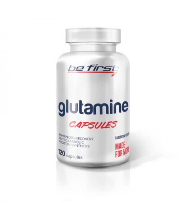 Глутамин Be First 120кап. спортивное питание