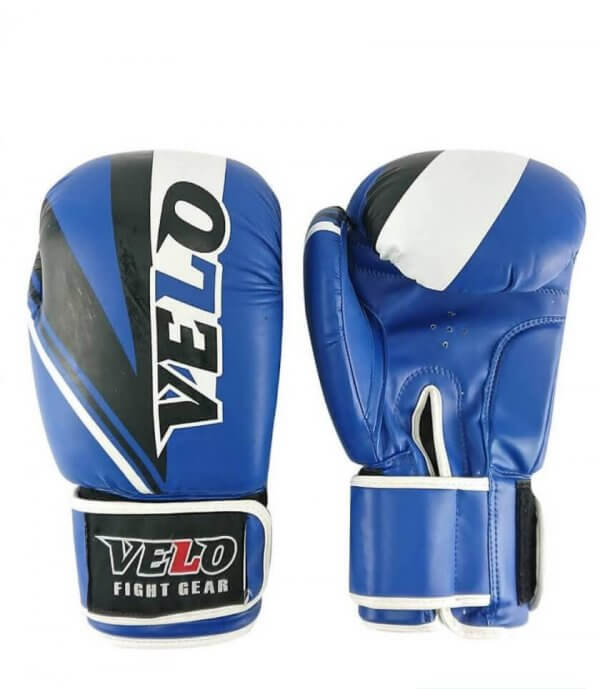 Перчатки боксерские Velo синие 10oz