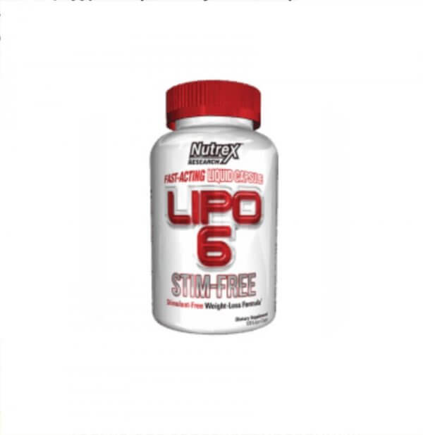 Жиросжигатель Lipo6 Stim-Free Nutrex для быстрой сушки
