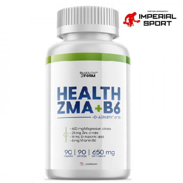 ZMA+B6 HEALTH FORM 90кап.