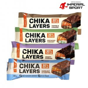 Протеиновый батончик CHIKA LAYERS 60гр. ассорти чика