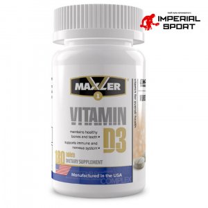 Витамин Д3 MAXLER 180кап.