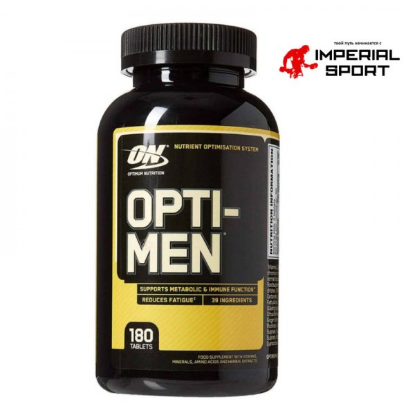 мужские мультивитамины OPTIMUM NUTRITION 180кап.