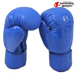 Перчатки синие FIRE ICE боксерские 10 oz.