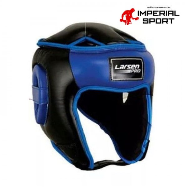 Боксерский шлем открытый Larsen Pro защита головы